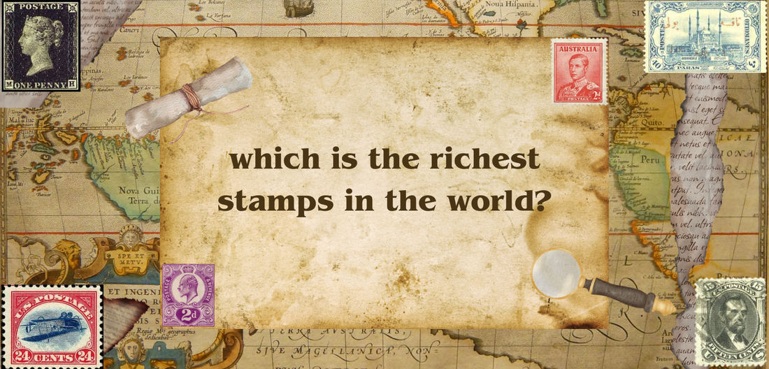 which is the richest stamps in the world?