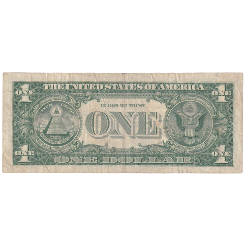USA 1957 1 Dollar F R87705304A Banknote