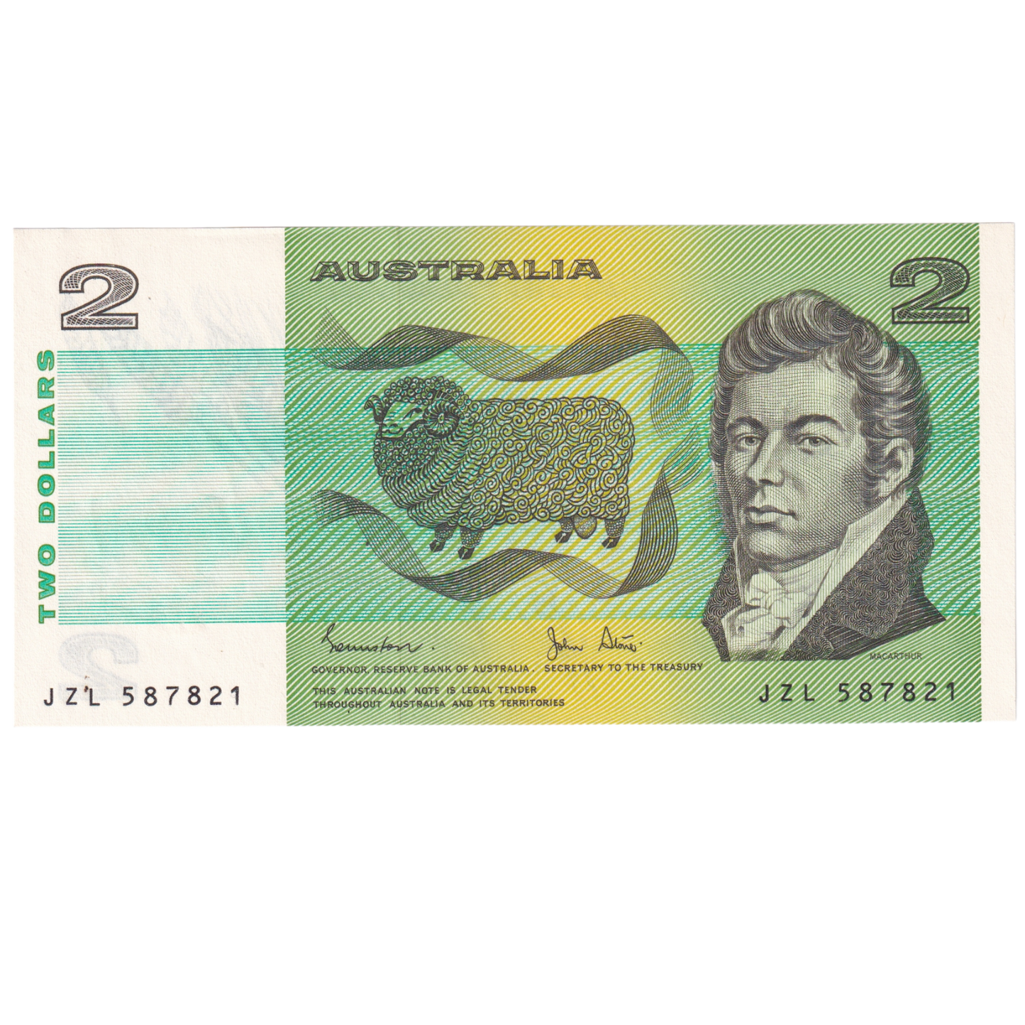 Australia 1966-1973 2 Dollars JZL 587821