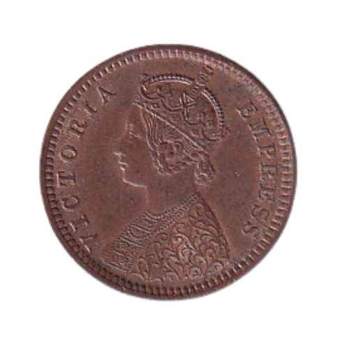 India 1894 1/12 Anna BUNC Victoria Empress Coin