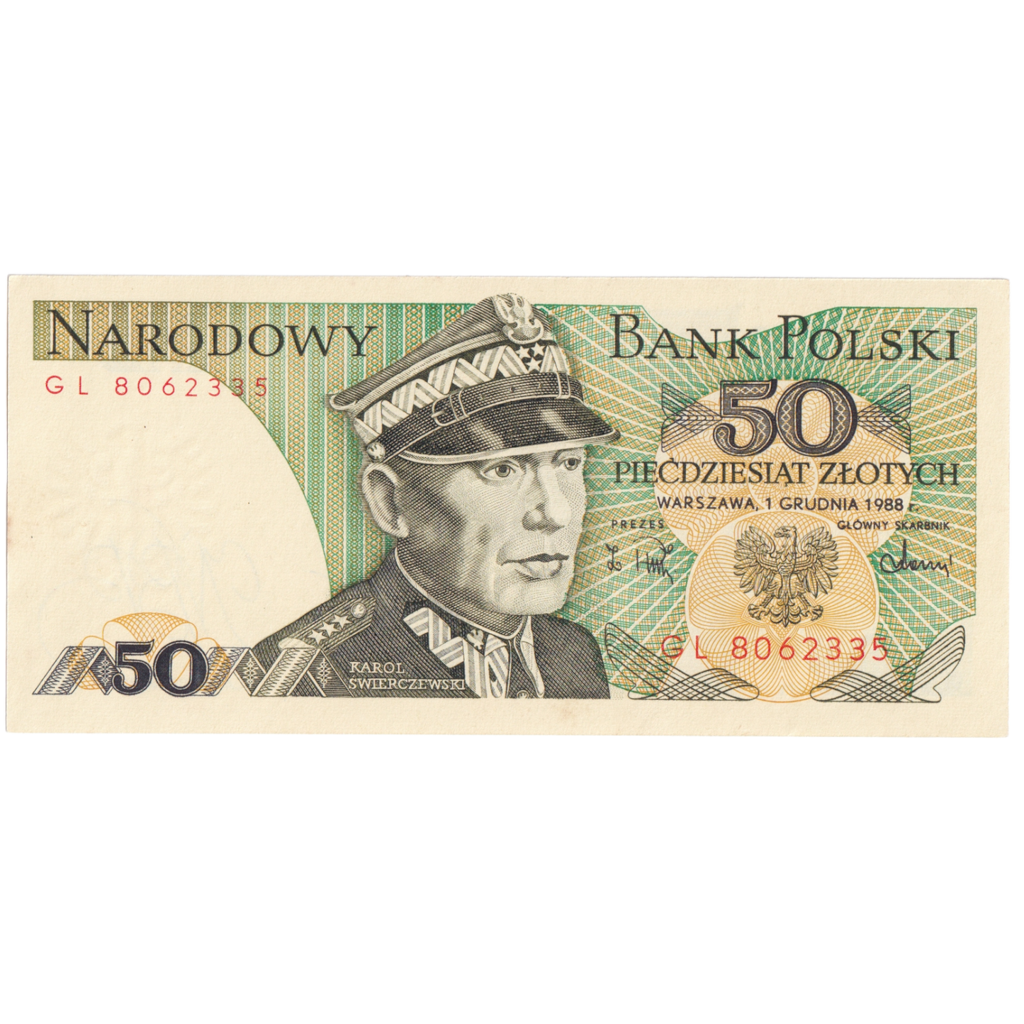 Poland 1988 50 Zlotych GL 8062335