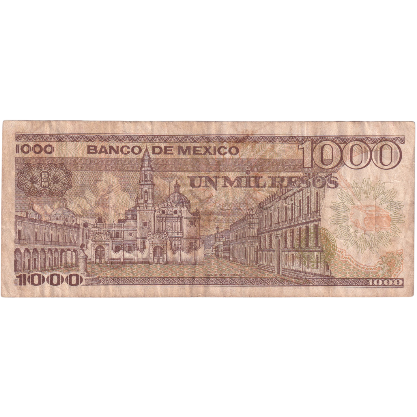 Mexico 1985 1000 Pesos B 0307300