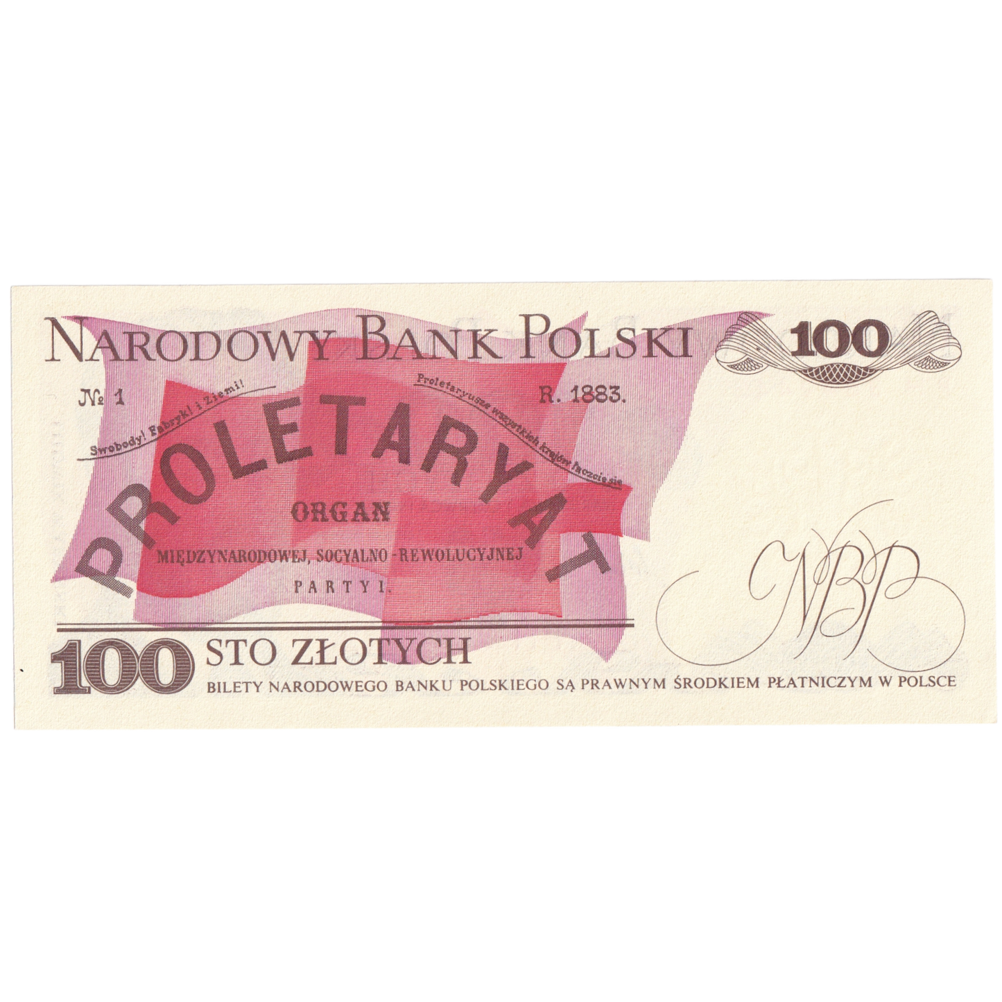 Poland 1986 100 Zlotych UNC PH 3849442 Banknote