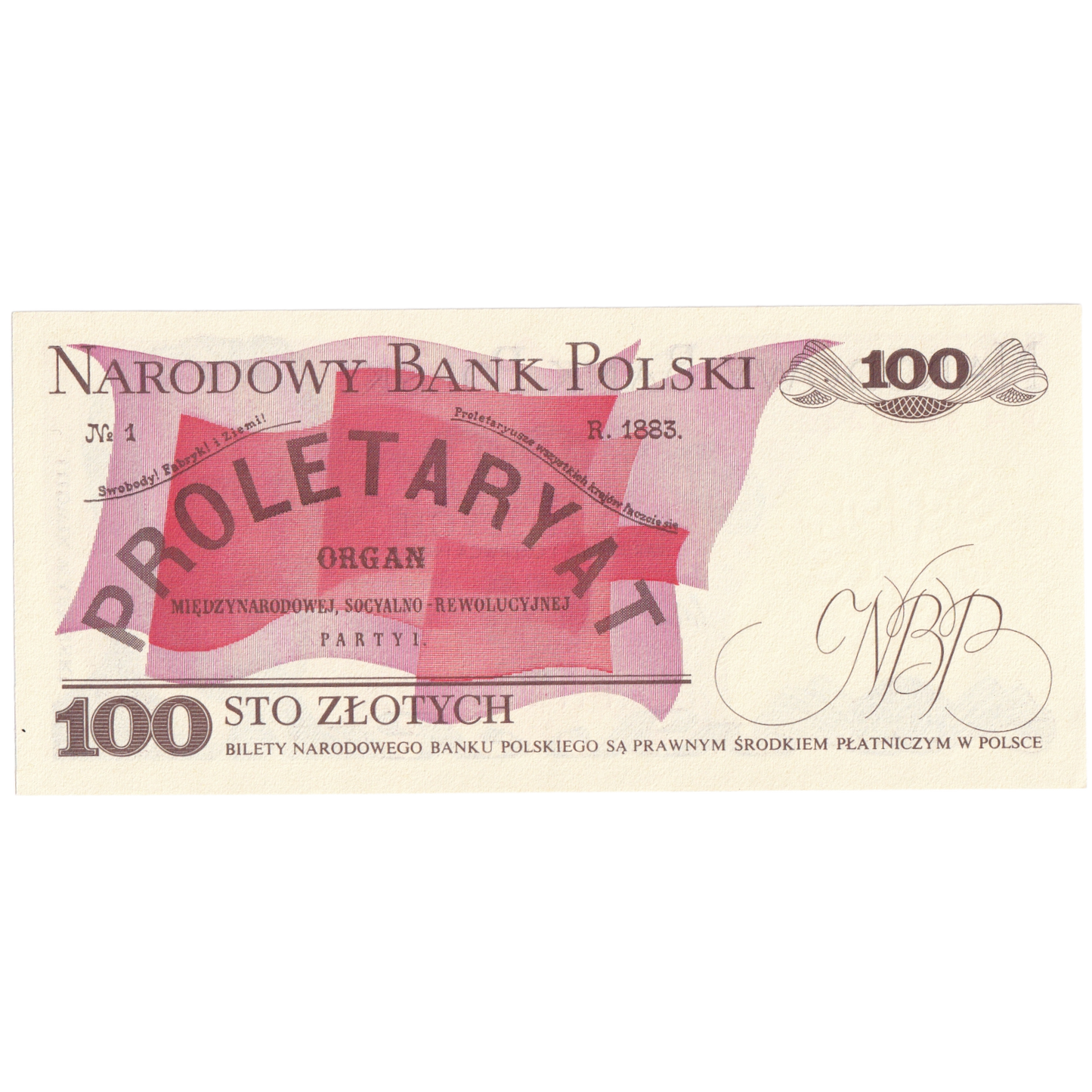 Poland 1986 100 Zlotych UNC PH 3849429 Banknote