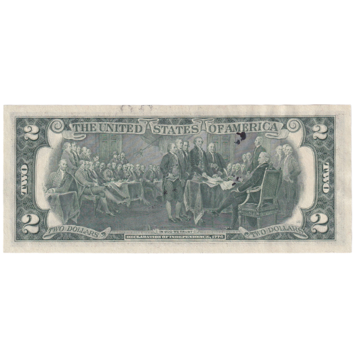 USA 1976 2 Dollars F L18511855A Banknote