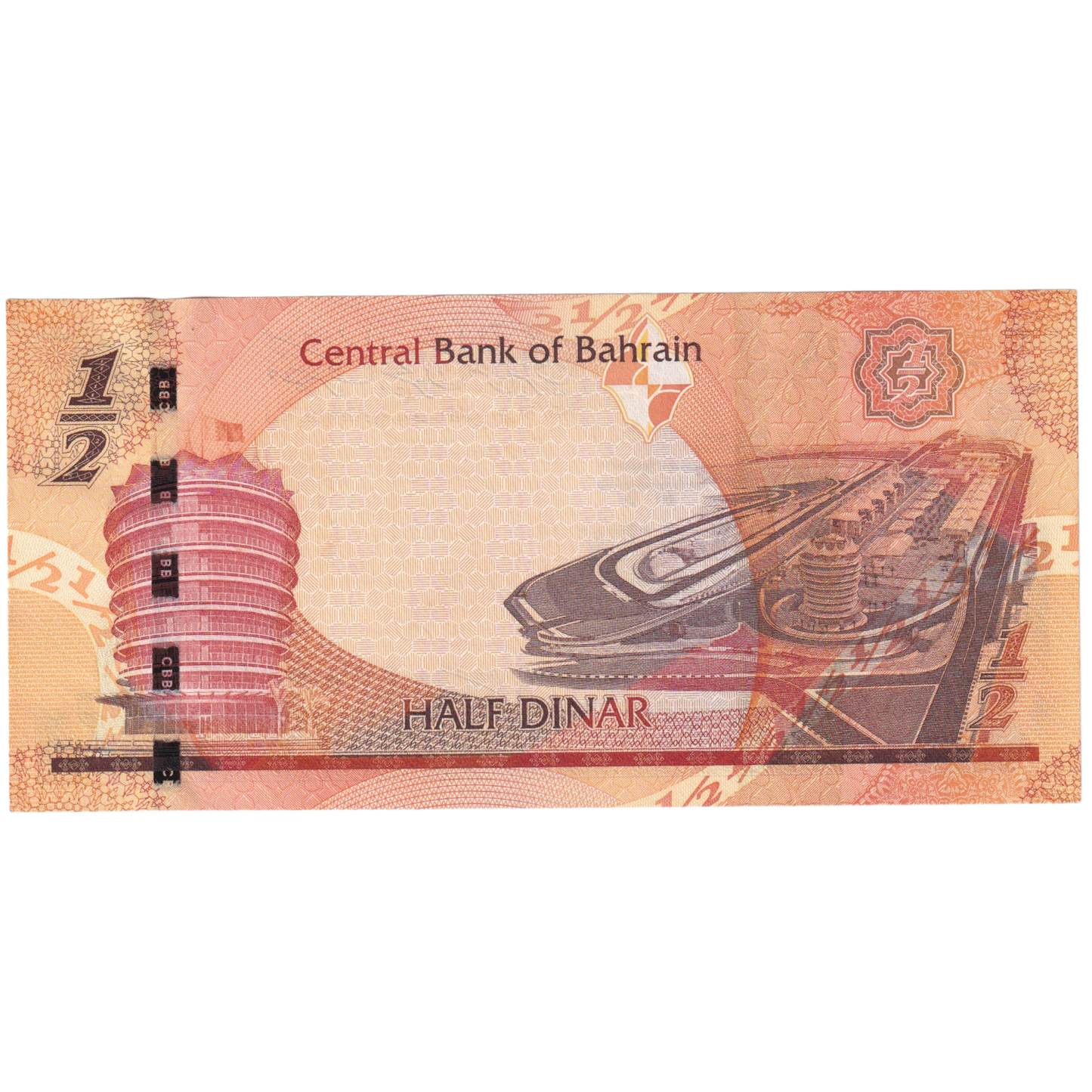 Bahrain 2006 1/2 Dinar UNC 323021 Banknote