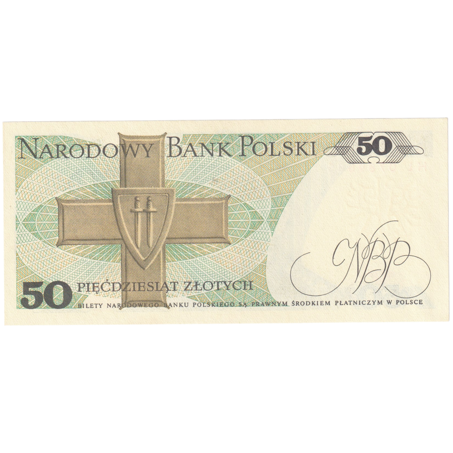 Poland 1988 50 Zlotych UNC HL 0789885 Banknote