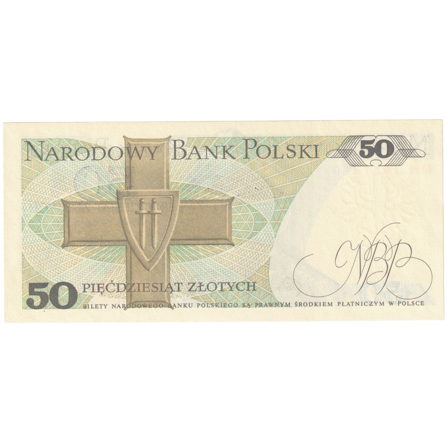 Poland 1988 50 Zlotych UNC HN 1957480 Banknote