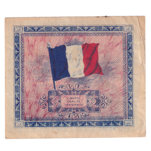 France 1944 2 Francs F 82238780 Banknote