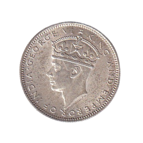 Malaya 1939 20 Cents XF King George VI Coin