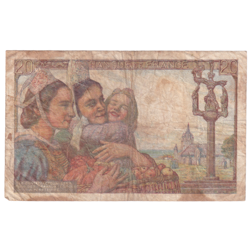 France 1948 20 Francs F 449586223 Banknote