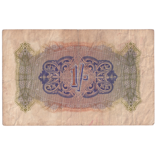 British Military Authority 1943 1 Shilling