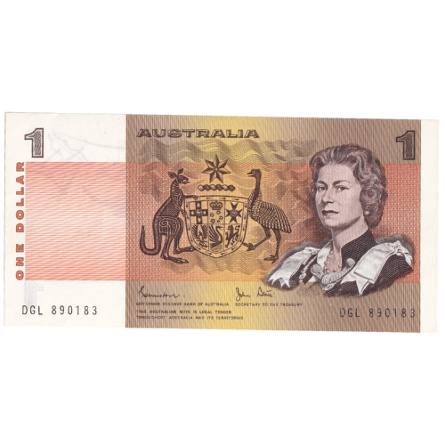 Australia 1966 1 Dollar DGL 890183