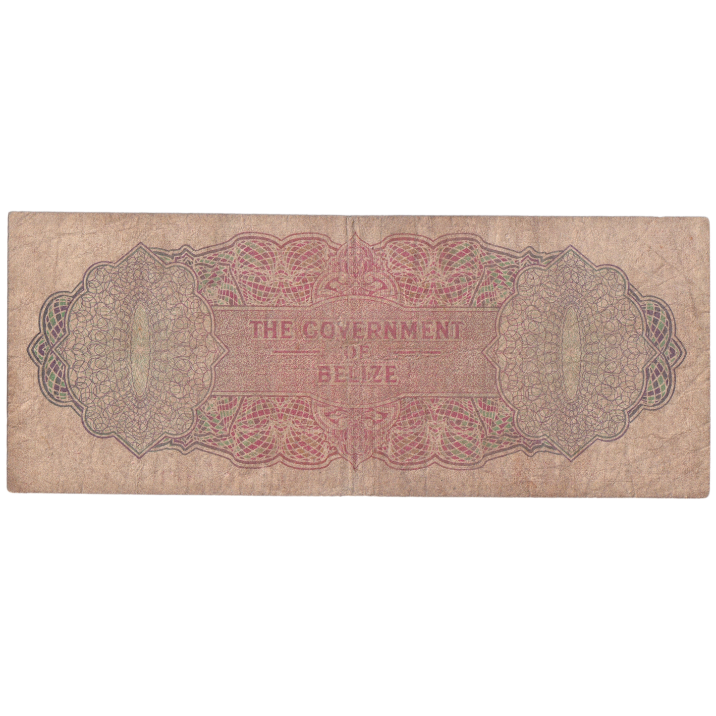 Belize 1976 5 Dollars F C/2 198287 Banknote