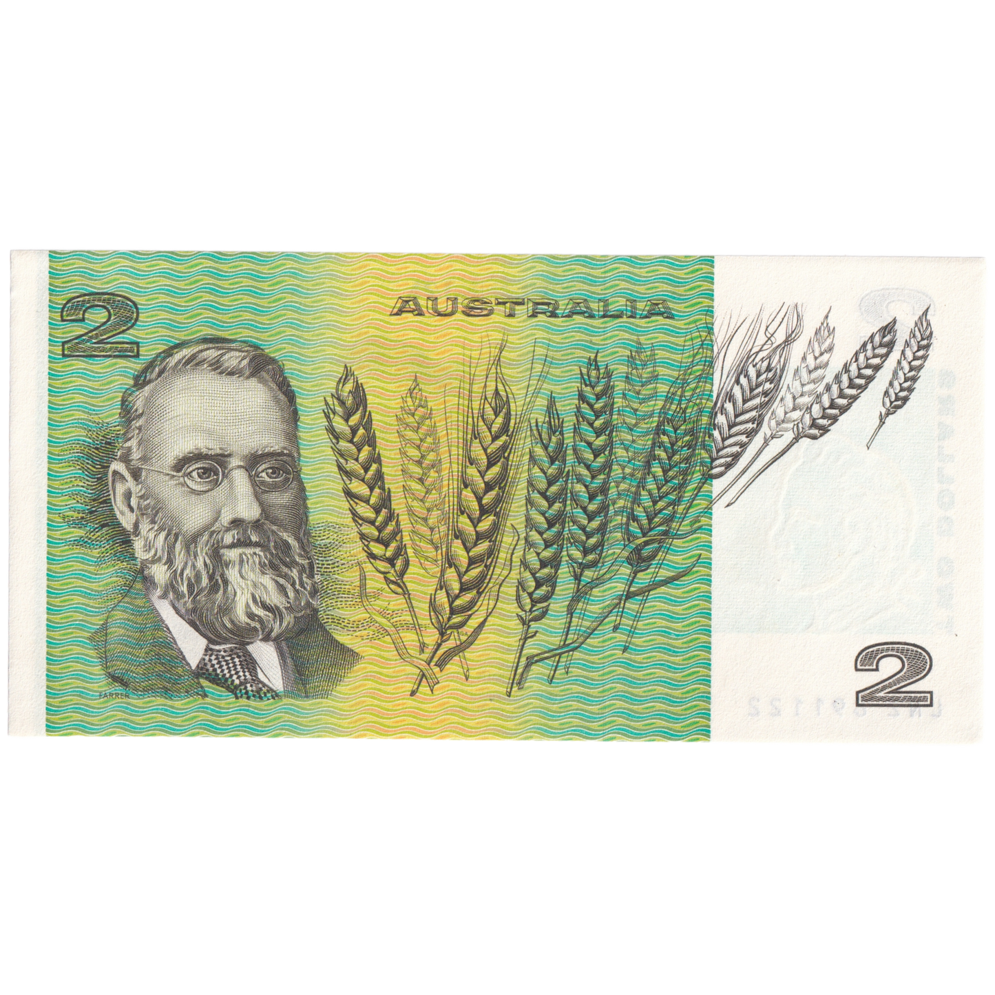 AUSTRALIA 1974-1985 2 DOLLARS UNC LNZ 891122 Banknote