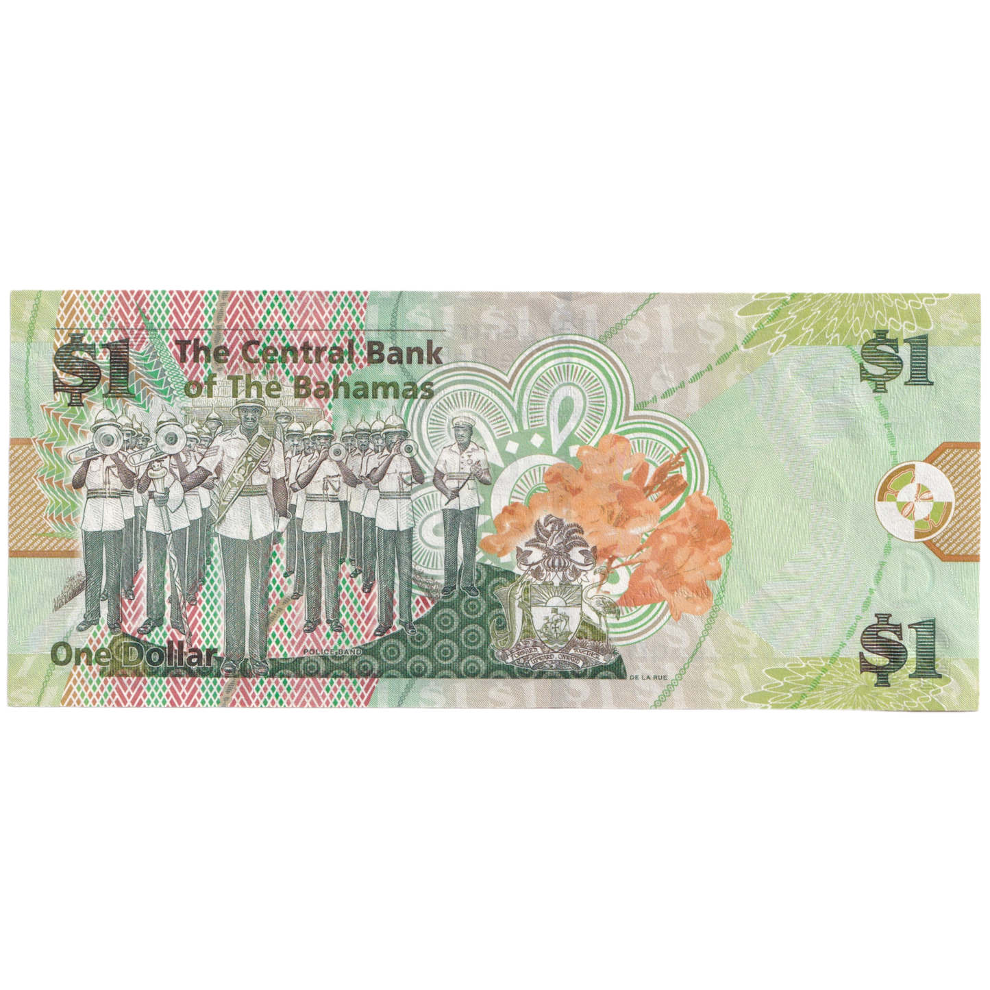 Bahamas 2015 1 Dollar UNC AP488903 Banknote