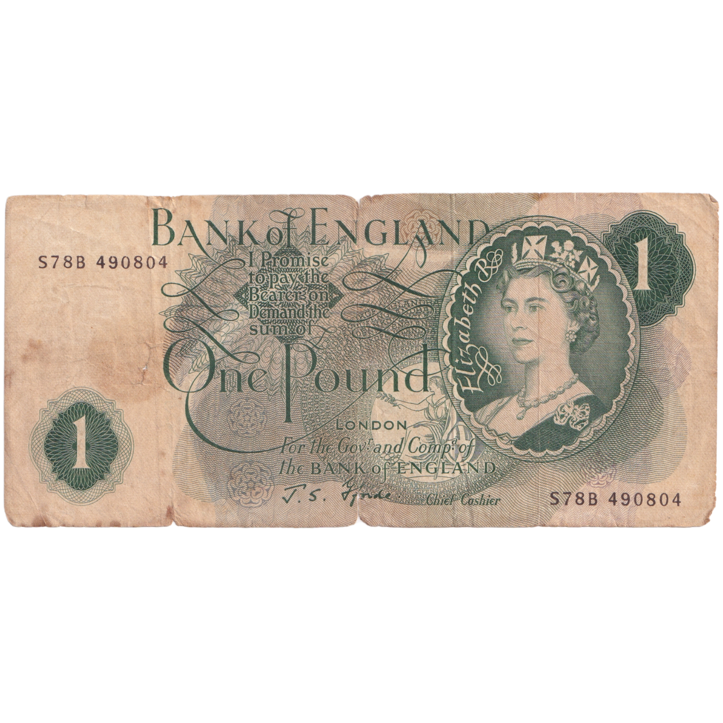 England 1960-19781 Pound S78B 490804
