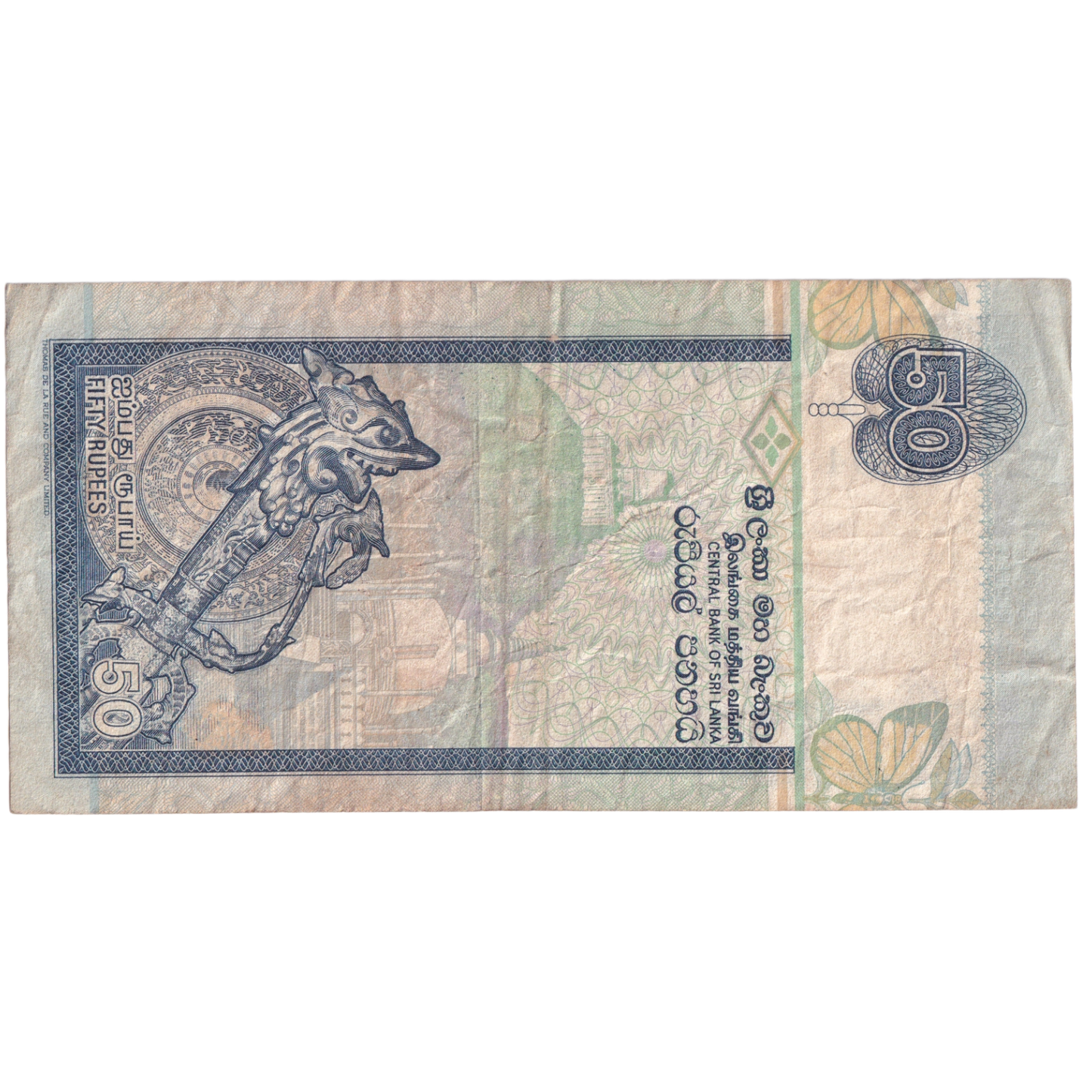 Srilanka 2004 50 Rupees F K/211 976394 Banknote