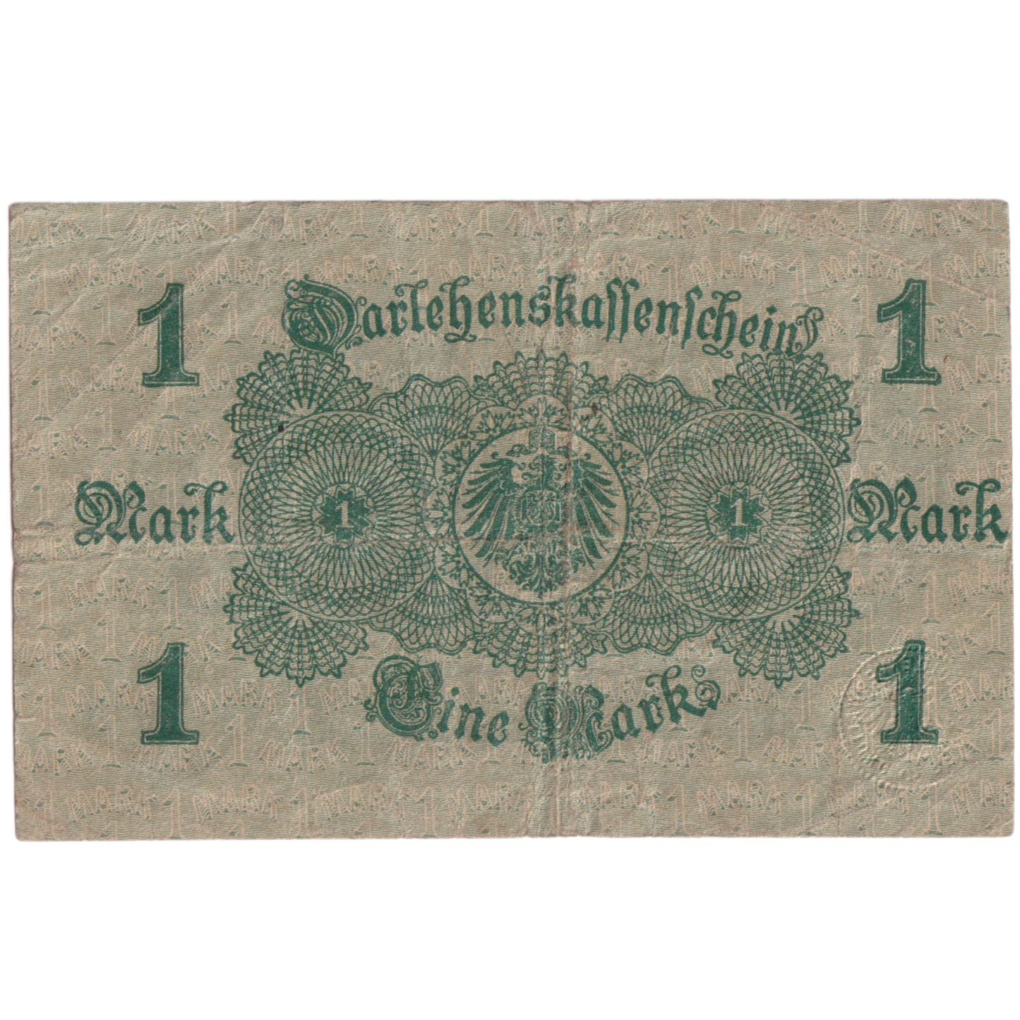 Germany 1914 1 Mark F 29.163387 Banknote