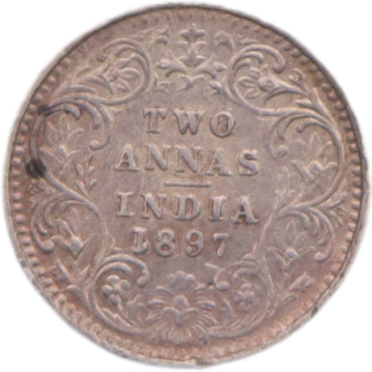 India 1897 Two Annas