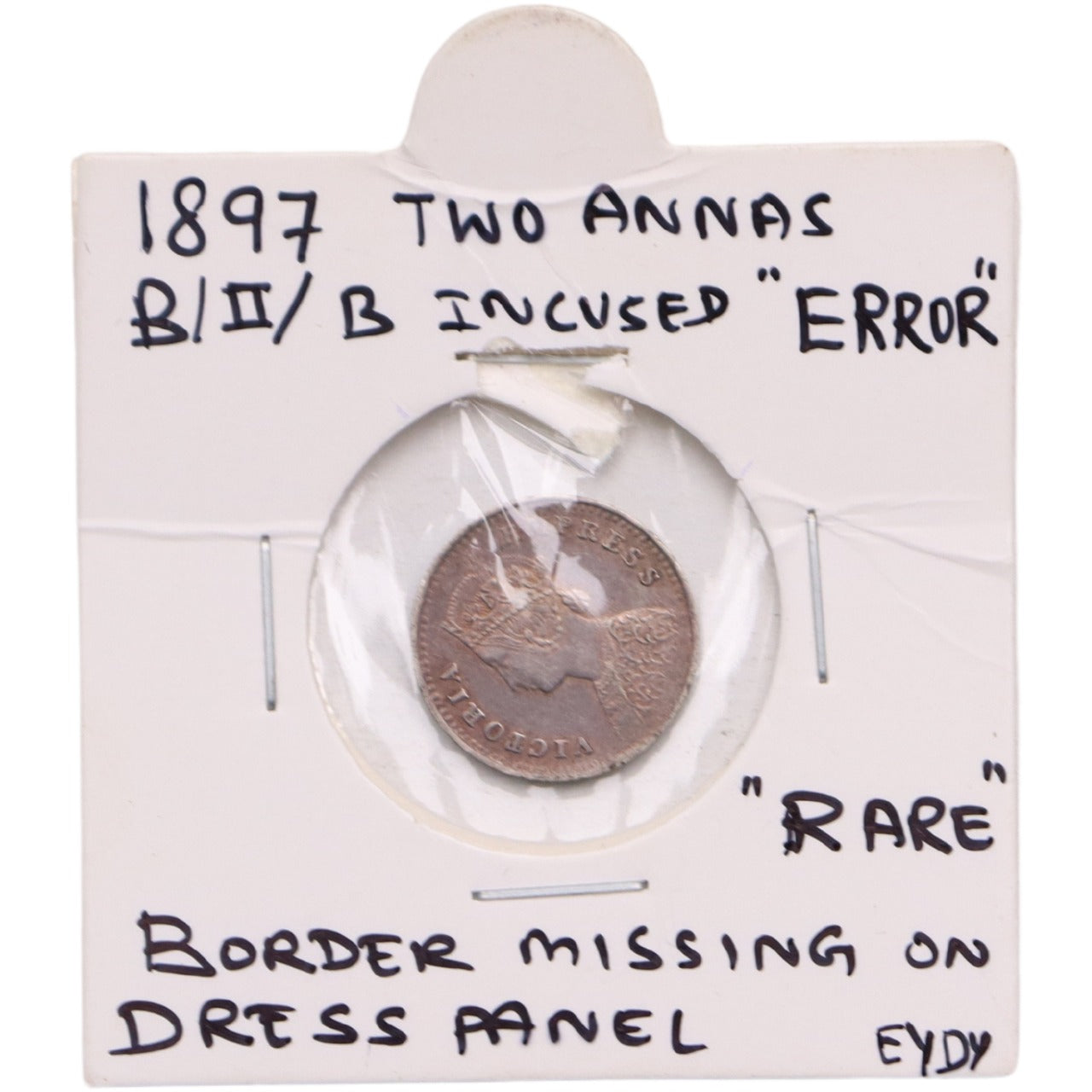 India 1897 Two Annas