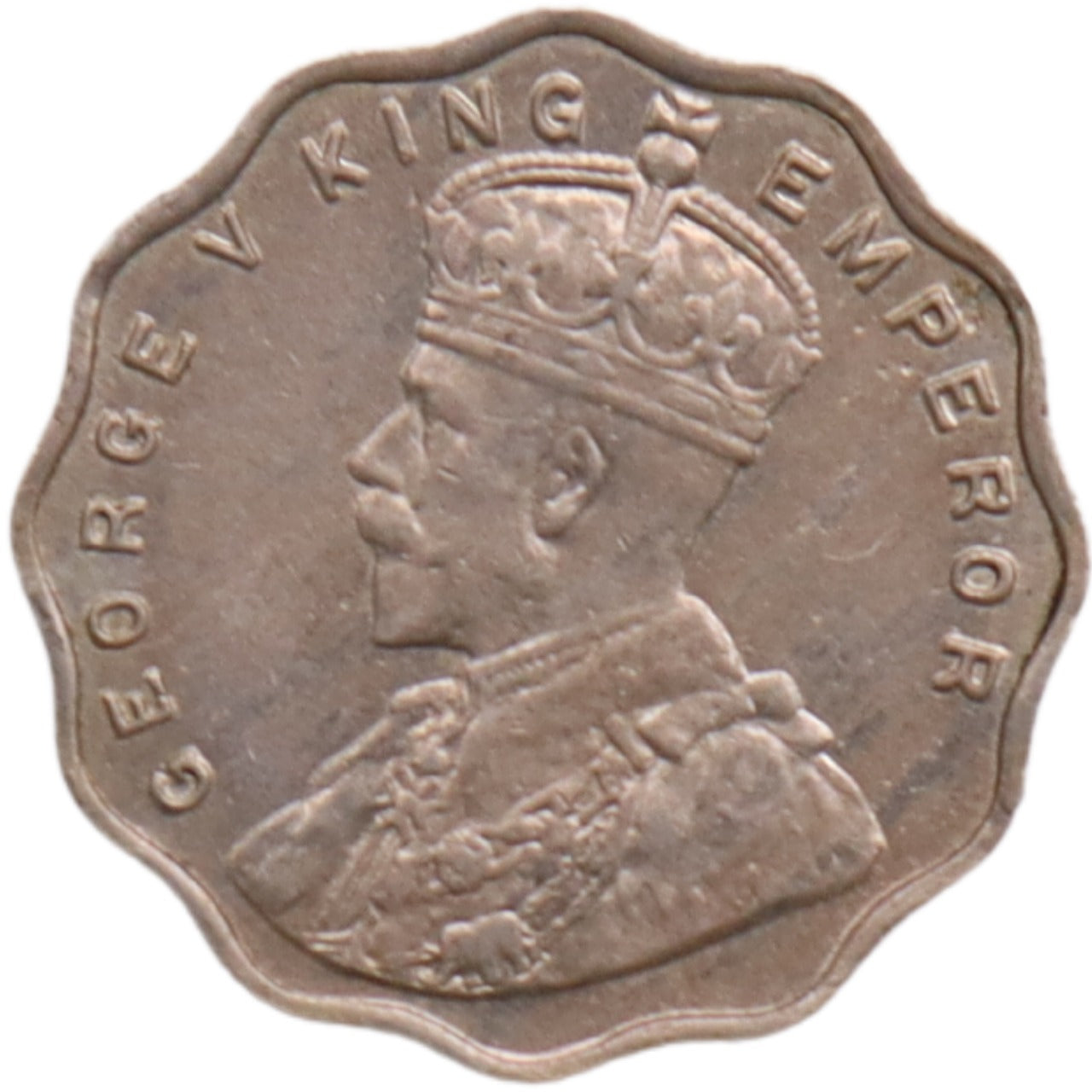 India 1915 One Anna