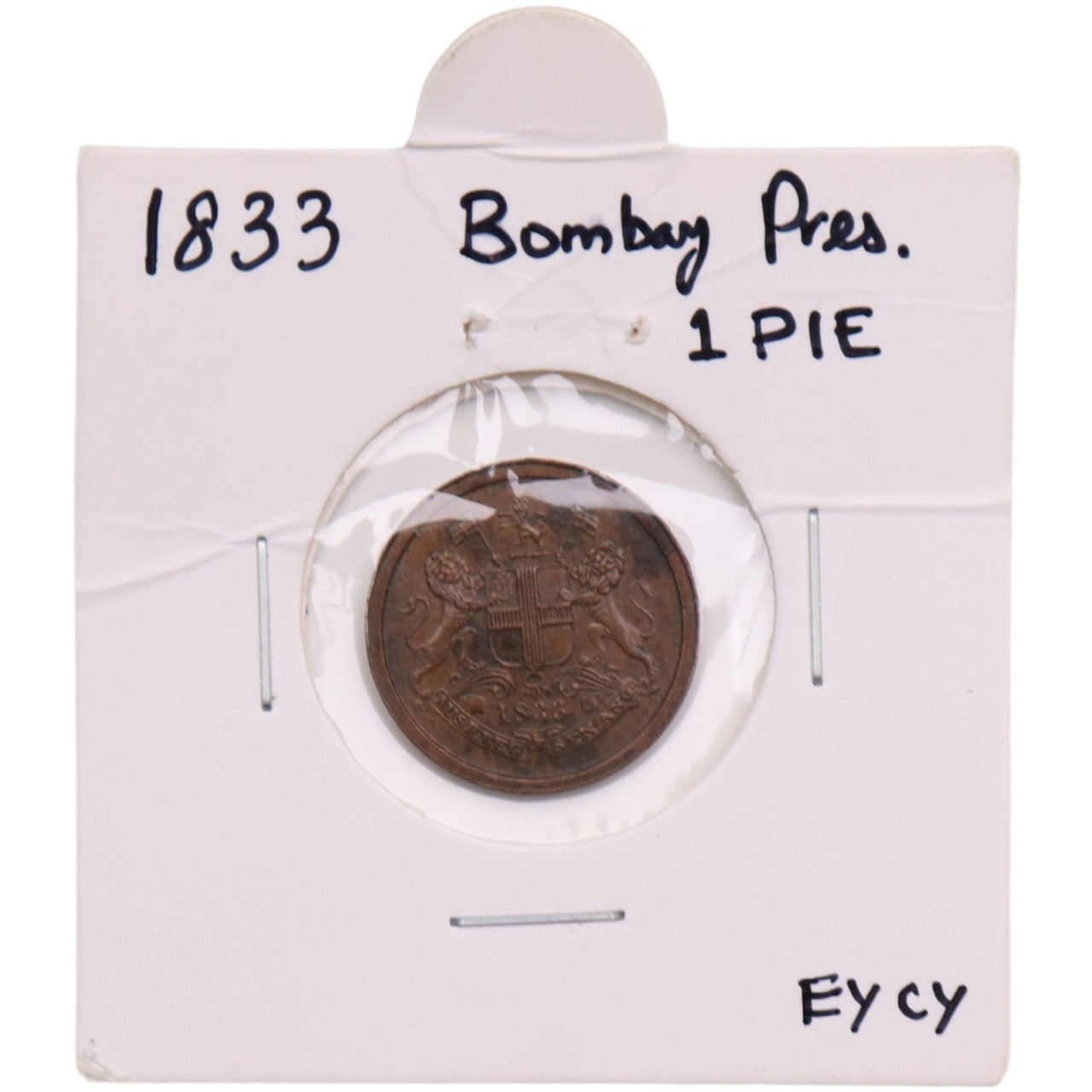 British India 1833 One Pie