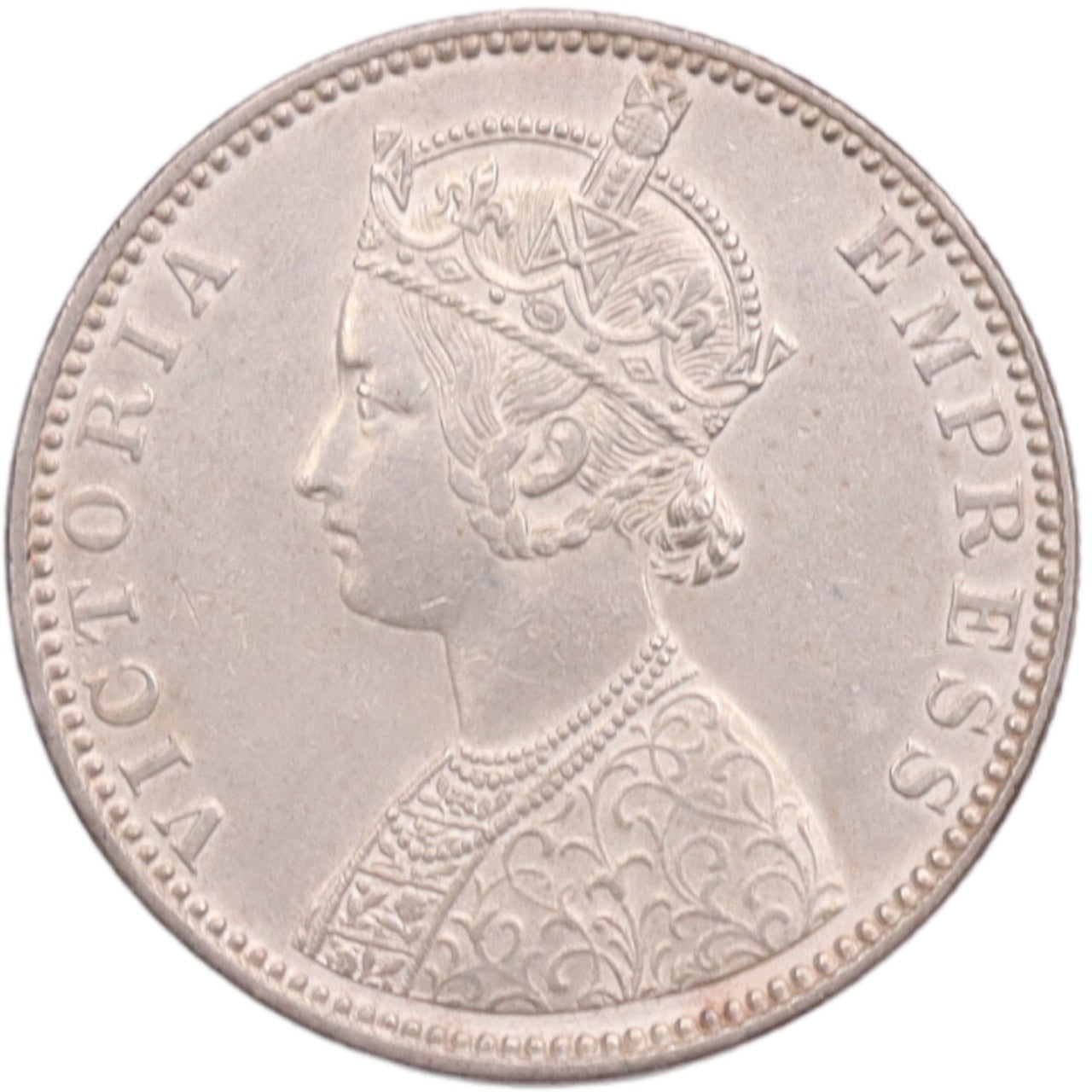 India 1897 One Rupee