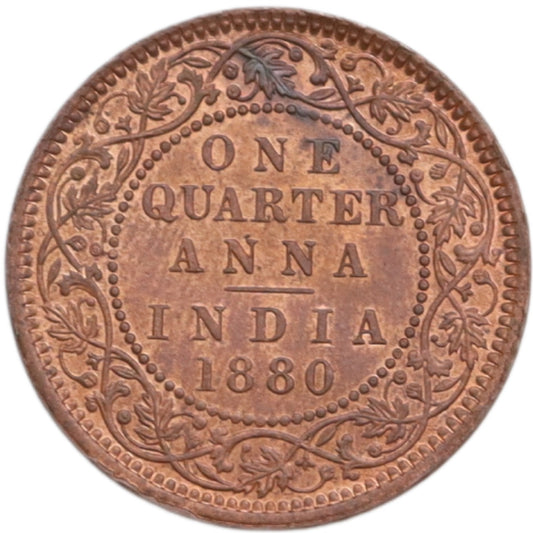India 1880 One Quarter