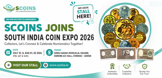 Scoins Joins South India Coin Expo 2026 – Visit Our Stall in Chennai