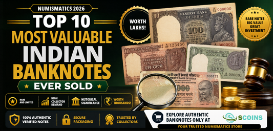 Top 10 Most Valuable Indian Banknotes Ever Sold