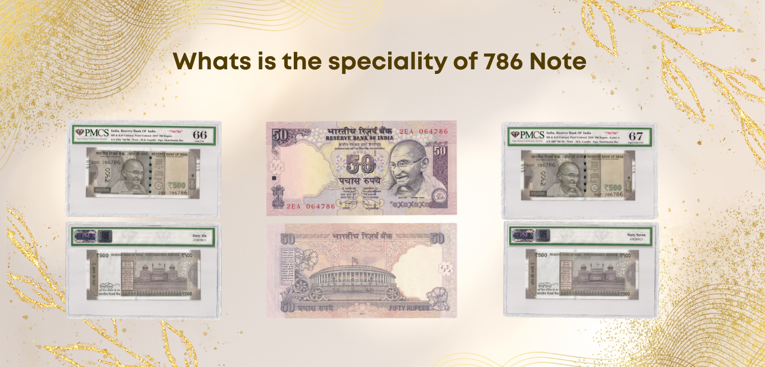 786 Note Frame What is the Speciality of 786 Note? – SCOINS INDIA
