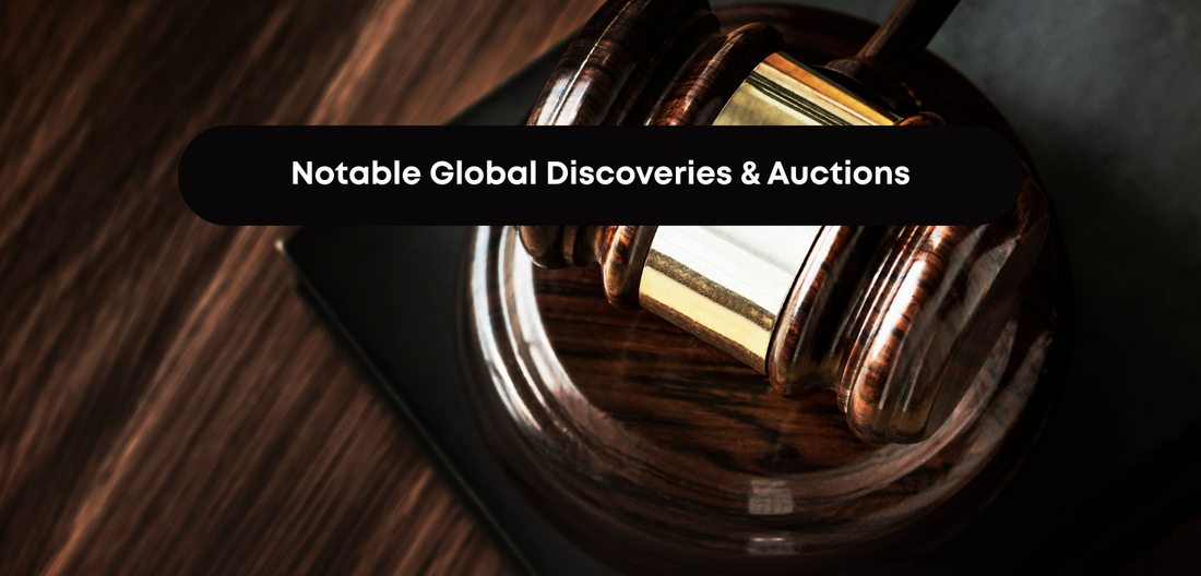 Notable Global Discoveries & Auctions