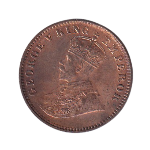 Indian 1912 1/4 Anna BUNC George V King Emperor Coin