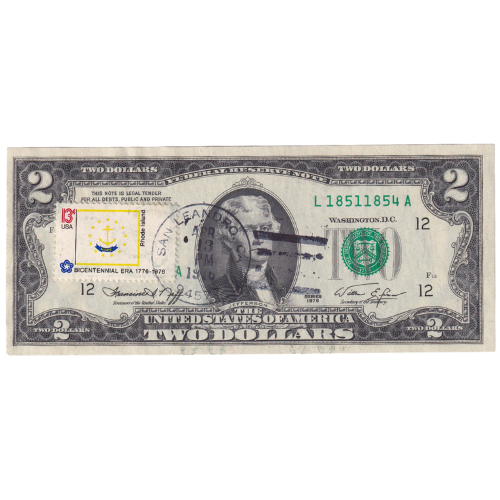 USA 1976 2 Dollars L 18511854 A