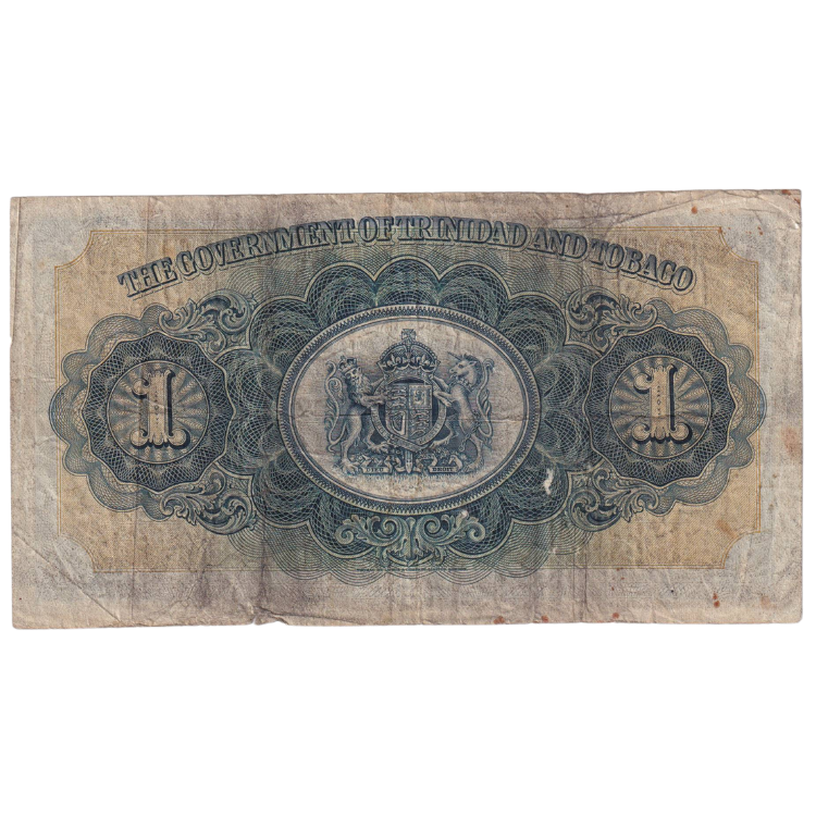 Trinidad And Tobago | Port Of Spain 1939 1 Dollar