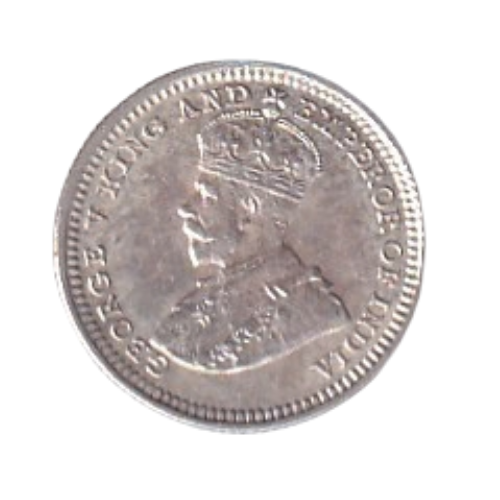 Straits Settlements 1926 5 Cents VF King George V Coin