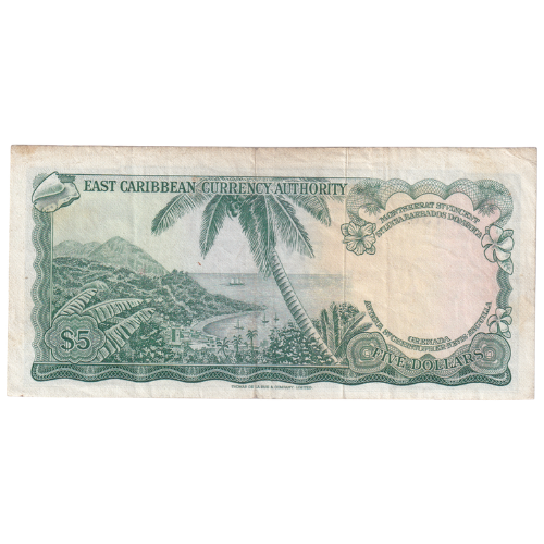 East Caribbean States 1965 10 Dollars UNC C 730061 Banknote