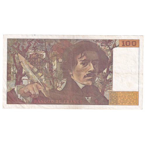 France 1991 100 Francs VF 4354719012 Banknote