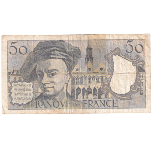 France 1990 50 Francs VF 113183347 Banknote
