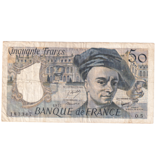 France 1990 50 Francs VF 113183347 Banknote