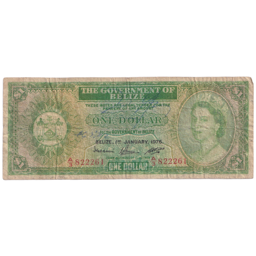 Belize 1976 1 Dollar A/4 138675