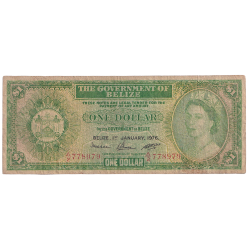 Belize 1976 1 Dollar A/3 796245