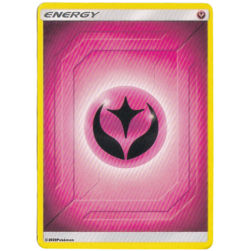 Pokémon energy 2020 card