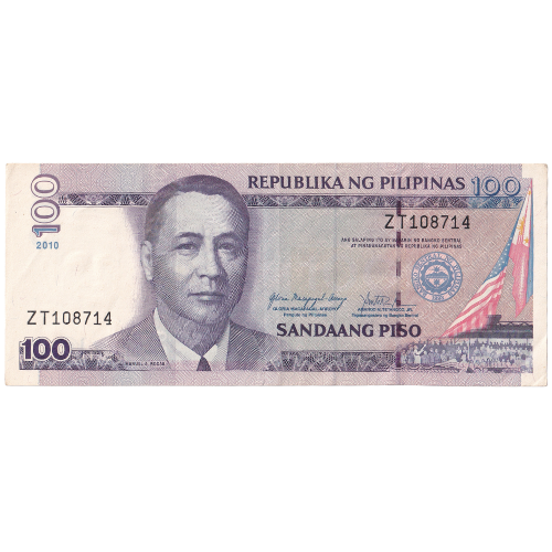 Philippines 2010 100 Piso ZT 108714