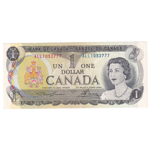 Canada 1973 1 Dollar VF ALL1052777 Banknote