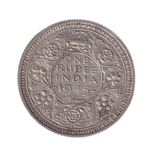 India 1940 1 Rupee VF George VI King Emperor