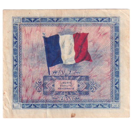 France 1944 2 Francs VF 94151155 Banknote