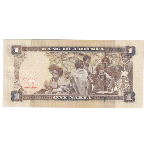 Eritrea 2015 1 Nakfa UNC AA 3805309 Banknote