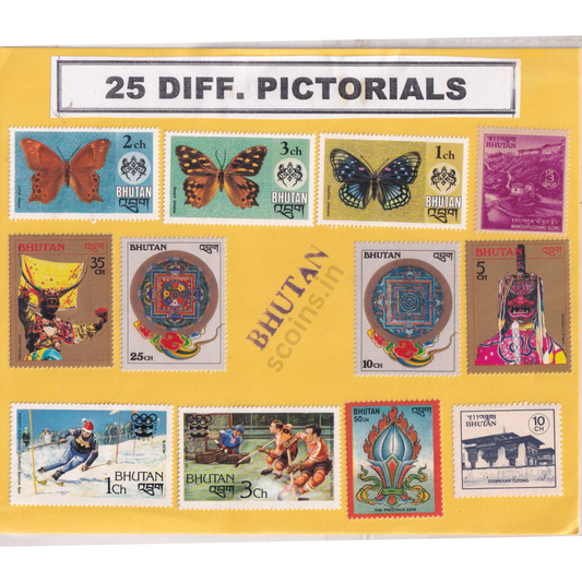 WORLD 25 DIFF PICTORIALS